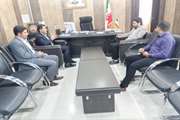 دیدار مدیرکل دامپزشکی جنوب کرمان با فرماندار شهرستان فاریاب